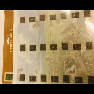 New 60 Address Labels Great Plains Prairie Hallmark United States Pots O…